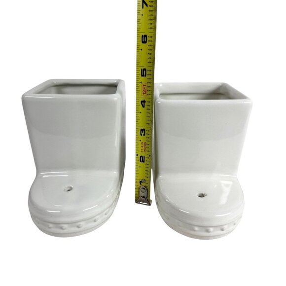 Nora Fleming Pearl Dot Square Cutie Container Stoneware Retired CC01 Lot Of 2 - Picture 9 of 10